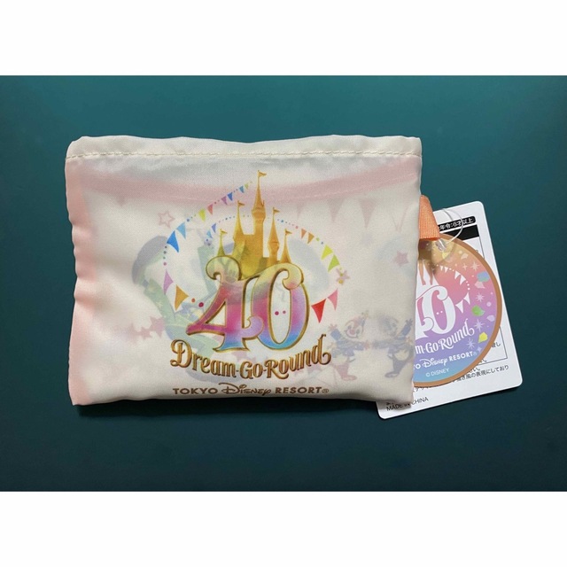 【新品】ディズニー40周年スタンプ＊エコバッグ