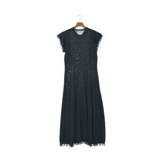 ジルサンダー(Jil Sander)のJIL SANDER ジルサンダー ワンピース 36(XS位) 紺 【古着】【中古】(ひざ丈ワンピース)