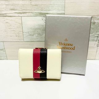 ヴィヴィアンウエストウッド(Vivienne Westwood)の【1000円以上値下げしました】ヴィヴィアンウエストウッド　三つ折財布　ホワイト(財布)