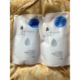 スハダシズク(SUHADASHIZUKU)の「素肌しずく プラセンタエキス 化粧水 つめかえ用(450ml)」 2個セット(化粧水/ローション)