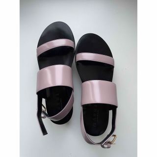 1度のみ着用 marni サンダル パープル 35-