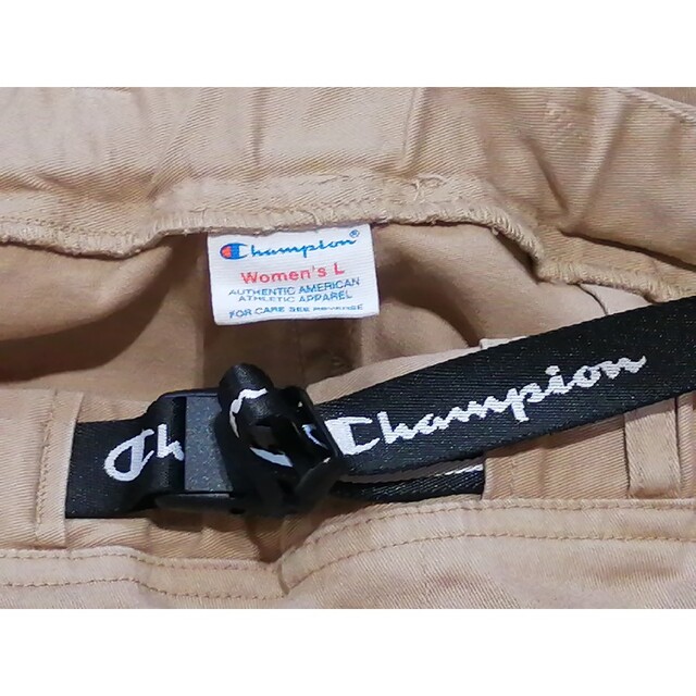 Champion(チャンピオン)のChampion　Lサイズ　ストレッチワイドパンツ　CW-P208 レディースのパンツ(バギーパンツ)の商品写真