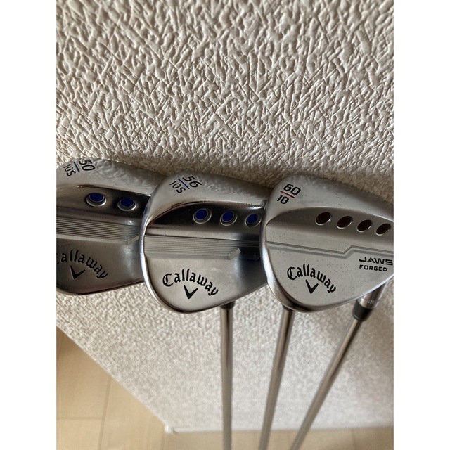 好きに callaway JAWS FORGED 56°60°ウェッジ キャロウェイ ウェッジ 50度 56度60度 3本セット