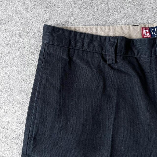 【CHAPS】チャップス ワイド チノパン ショーツ ハーフパンツ 濃紺 W38 7