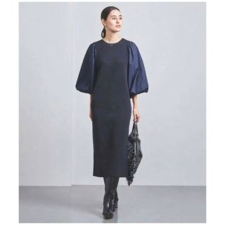 UNITEDARROWS ニットワンピース　セットアップ　黒