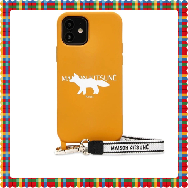 MAISON KITSUNE'(メゾンキツネ)のiPhone12・Pro スマホケース　ショルダー　MAISON KITSUNE スマホ/家電/カメラのスマホアクセサリー(iPhoneケース)の商品写真