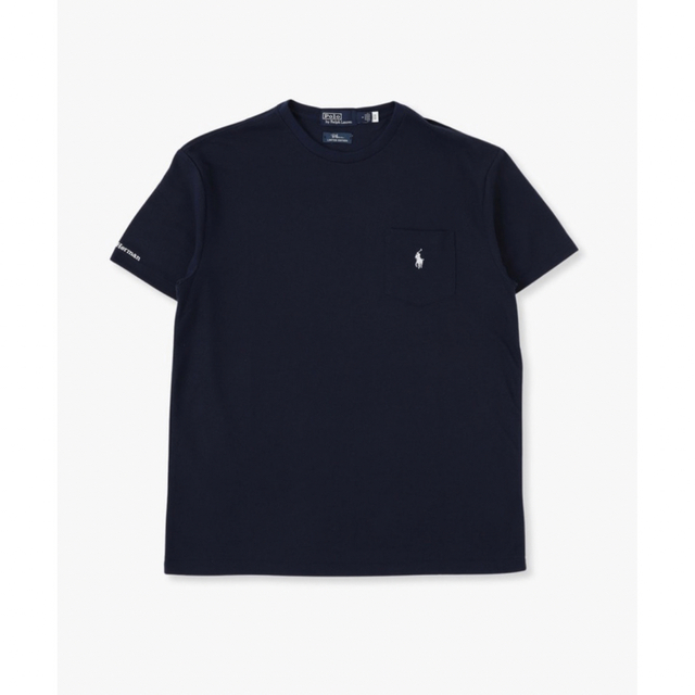 Ron Herman(ロンハーマン)のロンハーマン 別注　ポロラルフローレン　Mサイズ　Tシャツ ネイビー　2023 メンズのトップス(Tシャツ/カットソー(半袖/袖なし))の商品写真