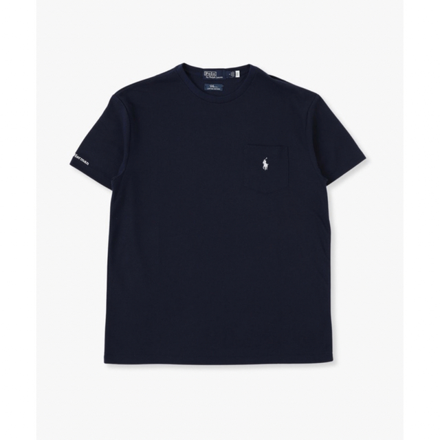 RON HERMAN ロンハーマン ラルフローレン Tシャツ ネイビー Lサイズ-
