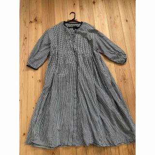 ネストローブ(nest Robe)のオオカミとフクロウ　キンモクセイのシーソー　ワンピース　portom21140(ロングワンピース/マキシワンピース)