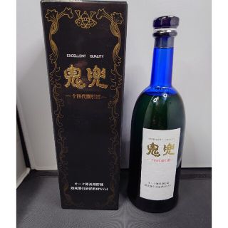 ■十四代鬼兜■最高級■長期熟成蘭引米焼酎■終売ブルーボトル箱入り■冊子付(焼酎)