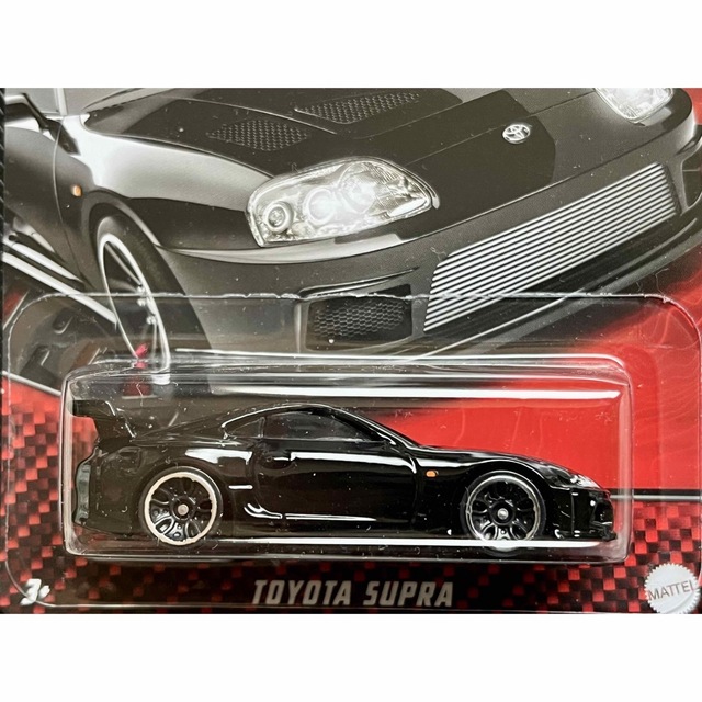 SUPRA - ホットウィール ワイルドスピード トヨタ スープラ ブラック