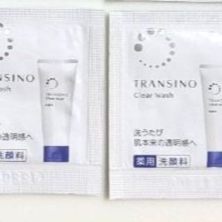 トランシーノ(TRANSINO)のTRANSINO トランシーノ薬用 クリアウォッシュ  洗顔料 2包(洗顔料)