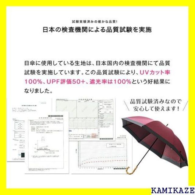 ☆ Ombrage 完全遮光 100% 日傘 ショートパラ オフホワイト 684 5