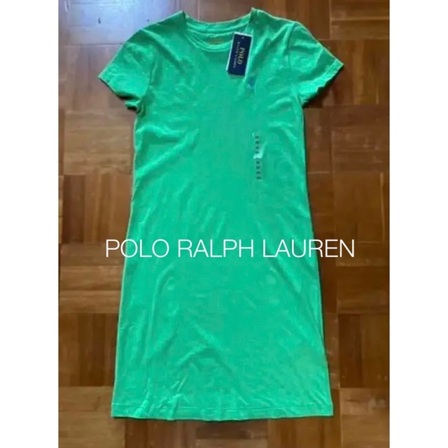 POLO RALPH LAUREN(ポロラルフローレン)のPOLO ラルフローレン　Tシャツワンピ　ワンピース　訳あり　米国購入　新品 レディースのワンピース(ひざ丈ワンピース)の商品写真