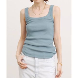 アパルトモンドゥーズィエムクラス(L'Appartement DEUXIEME CLASSE)のGOOD GRIEF! SQUARE NECK TANK TOP (タンクトップ)