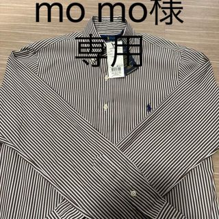 ラルフローレン(Ralph Lauren)のお値下げ⭐︎ポロラルフローレン　ストライプシャツ　USサイズ　XS(シャツ/ブラウス(長袖/七分))