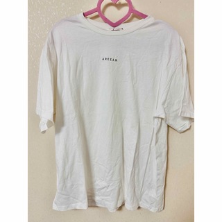 areeam ロゴTシャツ　ホワイト(Tシャツ(半袖/袖なし))