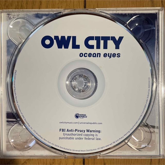 OWL CITY      ocean eyes エンタメ/ホビーのCD(ポップス/ロック(洋楽))の商品写真