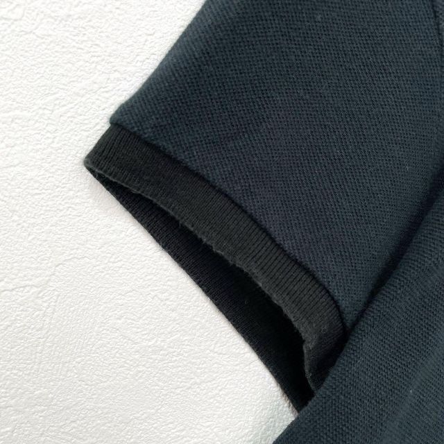POLO RALPH LAUREN(ポロラルフローレン)のラルフローレン　レディース　鹿の子　ポニー刺繍　半袖ポロシャツ　ブラック　S レディースのトップス(ポロシャツ)の商品写真
