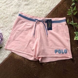 ポロラルフローレン(POLO RALPH LAUREN)のタグ付き　ポロ ラルフローレン　スウェット　ショートパンツ　ピンク　カットオフ(ショートパンツ)