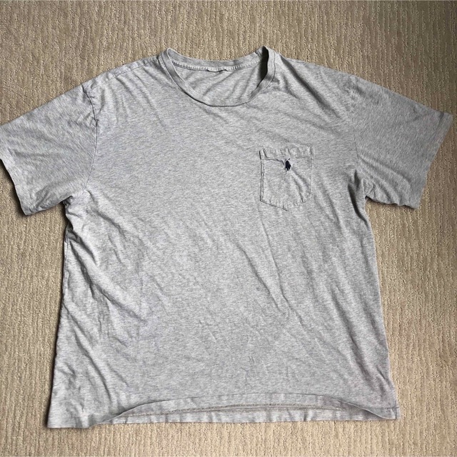 POLO RALPH LAUREN(ポロラルフローレン)のヴィンテージ　ポロラルフローレン　ポニーロゴ　ポケットTシャツ　ビッグサイズ メンズのトップス(Tシャツ/カットソー(半袖/袖なし))の商品写真