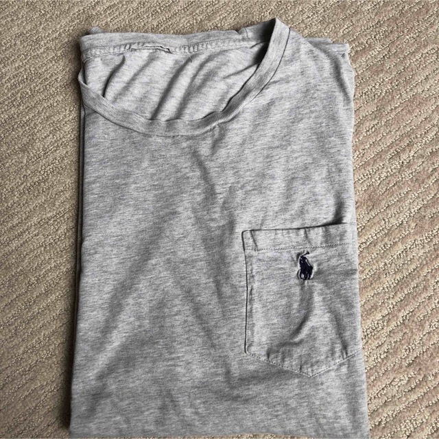 POLO RALPH LAUREN(ポロラルフローレン)のヴィンテージ　ポロラルフローレン　ポニーロゴ　ポケットTシャツ　ビッグサイズ メンズのトップス(Tシャツ/カットソー(半袖/袖なし))の商品写真