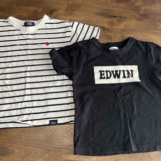 エドウィン(EDWIN)のキッズ Tシャツ 半袖 EDWIN polo(Tシャツ/カットソー)