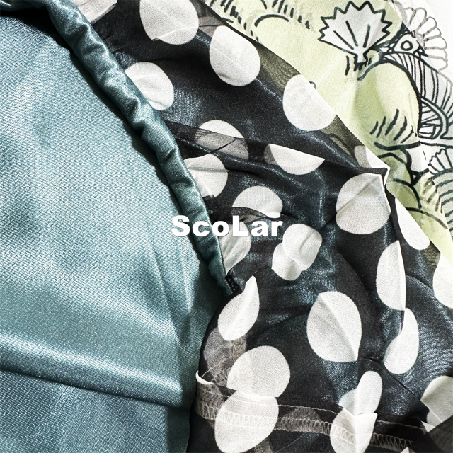 ScoLar(スカラー)の【ScoLar】アニマルグラフィック総柄 バルーン ワンピース タグ付未使用 レディースのワンピース(ロングワンピース/マキシワンピース)の商品写真