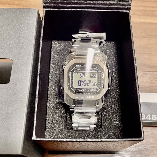 【新品】G-SHOCK GMW-B5000D-1JF フルメタル シルバー