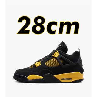 ジョーダン(Jordan Brand（NIKE）)のNIKE AIR JORDAN 4 RETRO Thunder(スニーカー)