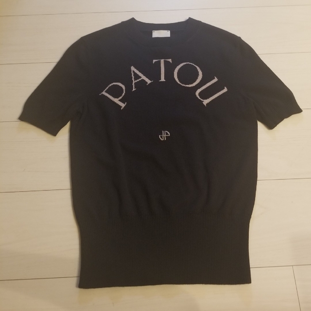 Patou 2023ss オーガニックコットン ジャカードニット-