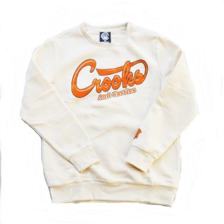 CROOKS＆CASTLES / SCRIPT LOGO CREW NECK (スウェット)