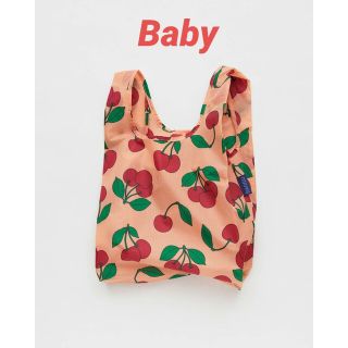 バグゥ(BAGGU)のBAGGU　エコバッグ　ベビー　Baby　オレンジチェリー　さくらんぼ　新品(エコバッグ)