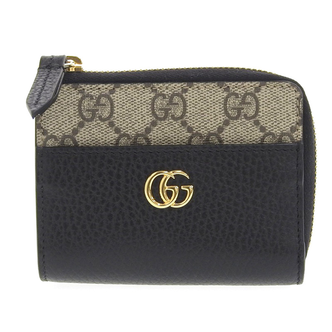 Gucci - グッチ GUCCI GGマーモント ミニウォレット コンパクト財布