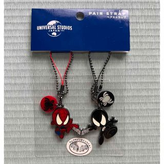 ユニバーサルスタジオジャパン(USJ)のUSJ購入　MARVEL スパイダーマン　ペアストラップ(キーホルダー)