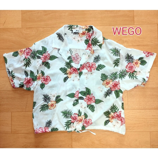 WEGO(ウィゴー)のWEGO レディース　アロハシャツ レディースのトップス(シャツ/ブラウス(半袖/袖なし))の商品写真