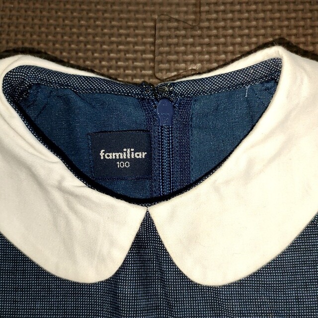 familiar(ファミリア)のfamiliar　ワンピース　100 キッズ/ベビー/マタニティのキッズ服女の子用(90cm~)(ワンピース)の商品写真