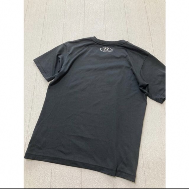 UNDER ARMOUR(アンダーアーマー)のアンダーアーマー　Tシャツ　YMD 140 野球　ブラック　黒 キッズ/ベビー/マタニティのキッズ服男の子用(90cm~)(Tシャツ/カットソー)の商品写真