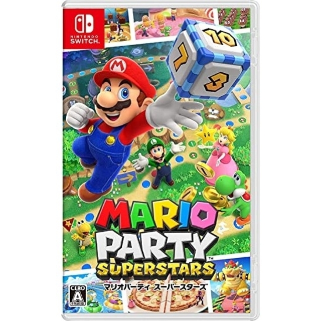 Nintendo Switch(ニンテンドースイッチ)のSwitch『マリオパーティー スーパースターズ』中古 エンタメ/ホビーのゲームソフト/ゲーム機本体(家庭用ゲームソフト)の商品写真