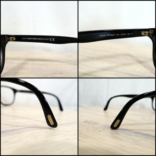 美品】トムフォード Frank ウェリントンメガネ TOM FORD 黒 | www.ofa.sg