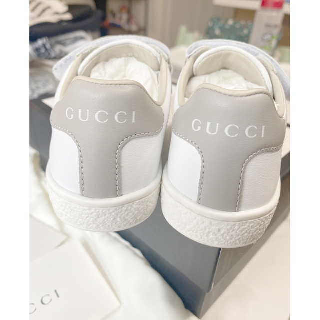 Gucci(グッチ)の正規店　gucci キッズ　スニーカー 14.5cm キッズ/ベビー/マタニティのベビー靴/シューズ(~14cm)(スニーカー)の商品写真