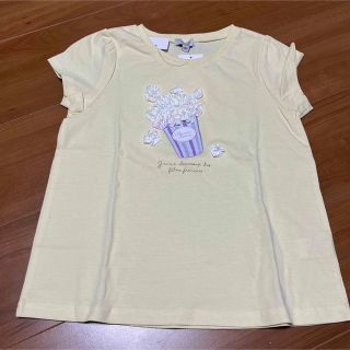 エニィファム(anyFAM)のanyFAM　Tシャツ　130　新品　黄色　イエロー　エニィファム　半袖(Tシャツ/カットソー)