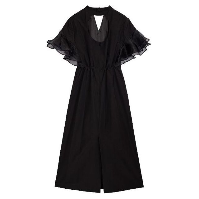 Ameri VINTAGE(アメリヴィンテージ)のAMERI  BACK OPEN FLARE DRESS レディースのワンピース(ロングワンピース/マキシワンピース)の商品写真