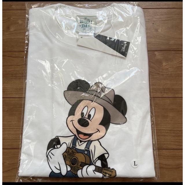 ミッキー　ウクレレ　Tシャツ　平井大　新品・未使用　Lサイズ メンズのトップス(Tシャツ/カットソー(半袖/袖なし))の商品写真