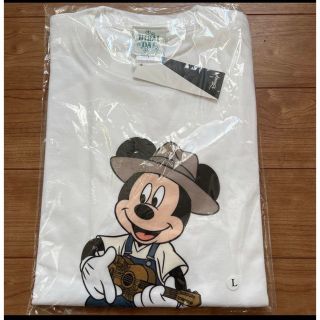 ミッキー　ウクレレ　Tシャツ　平井大　新品・未使用　Lサイズ(Tシャツ/カットソー(半袖/袖なし))