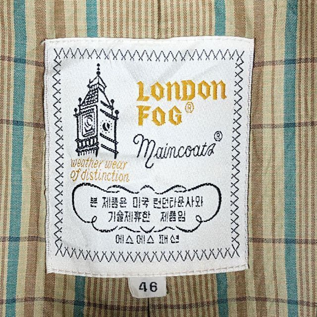 LONDONFOG - ゆるだぼ☆ロンドンフォグ ステンカラーコート ロング丈