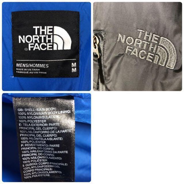 THE NORTH FACE(ザノースフェイス)の刺繍ロゴ★ザノースフェイス 中綿ブルゾン ナイロンジャケット キルティング メンズのジャケット/アウター(ブルゾン)の商品写真