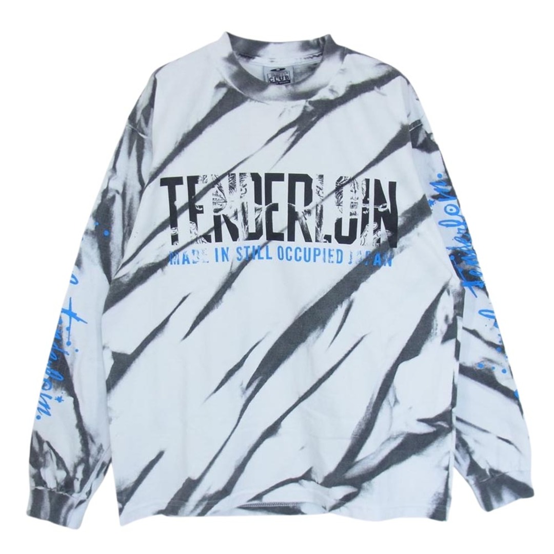 人気品！ TENDERLOIN 半袖 Tシャツ  TEE QB ホワイト 白 M