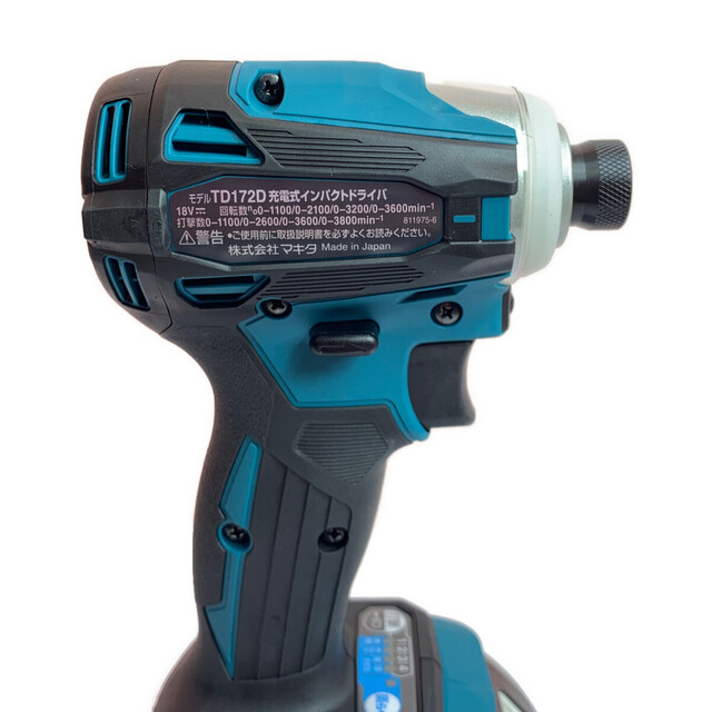 Makita(マキタ)の♭♭MAKITA マキタ 充電式インパクトドライバ　付属品完備 TD172DRGX ブルー インテリア/住まい/日用品のインテリア/住まい/日用品 その他(その他)の商品写真