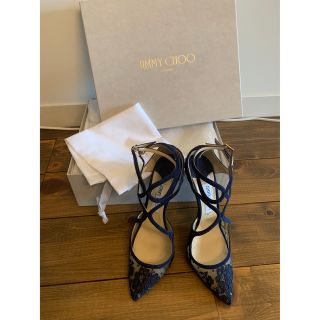 ジミーチュウ(JIMMY CHOO)のジミーチュウ  レースパンプス (ハイヒール/パンプス)